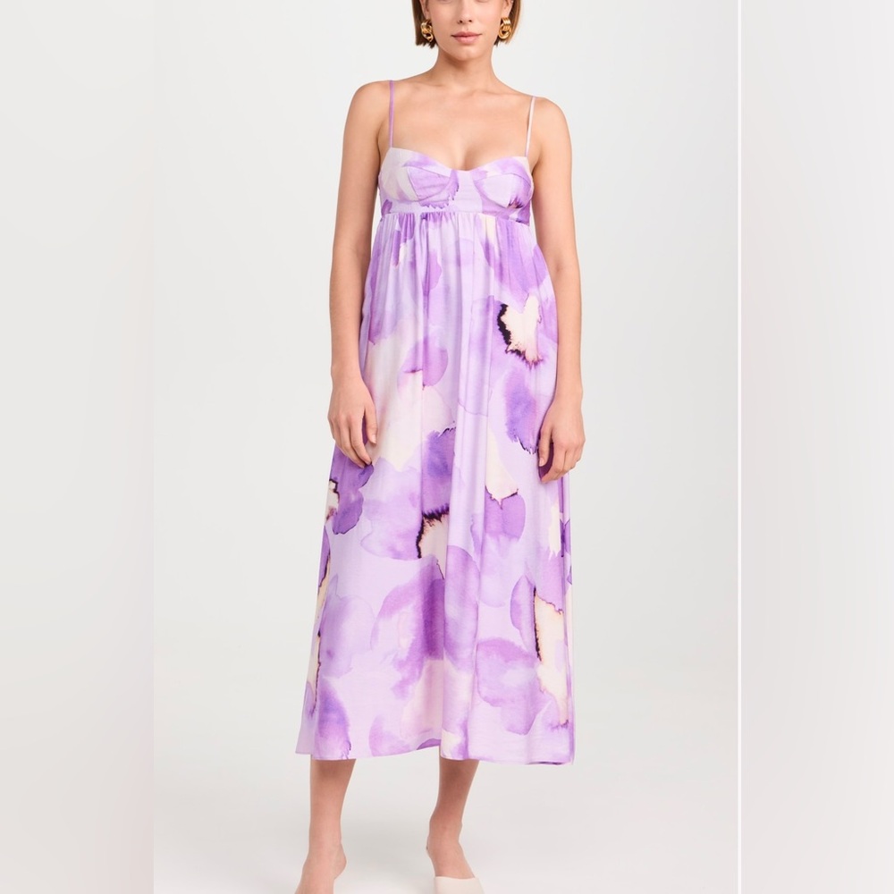 Bardot Printed Lenora Midi Dress